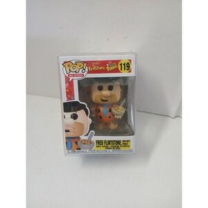 Funko Pop! Vinyl: The Flintstones - Fred Flinstone with Fruity Pebbles #119 W/P